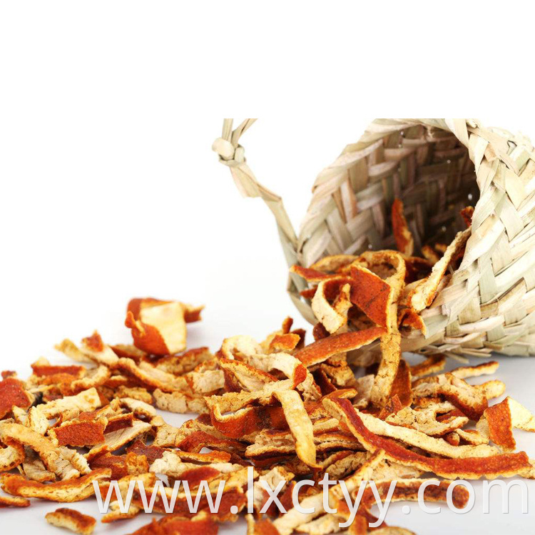 dry orange peel tea